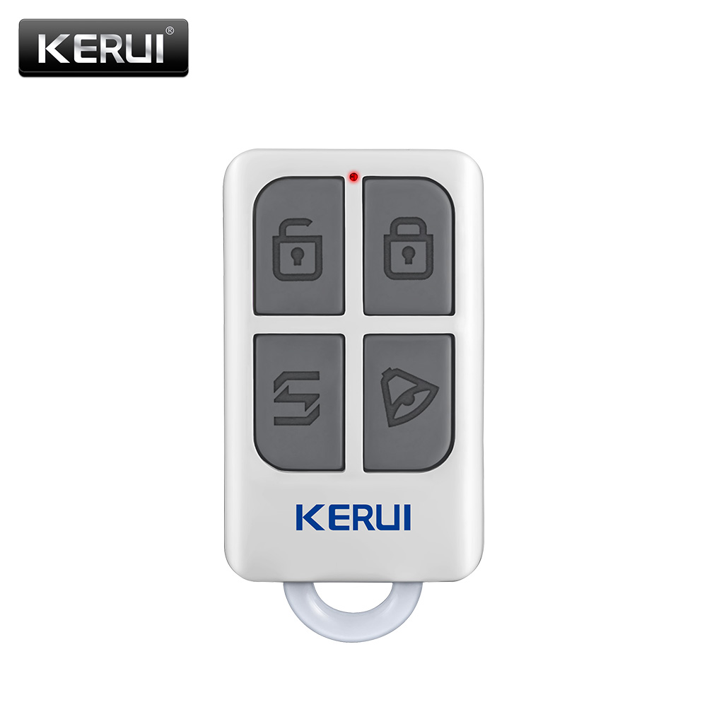 Home Security Upgrades - KERUI-llavero inalámbrico de 4 botones con