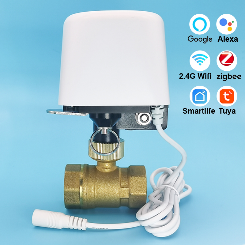 Home Security App - Válvula de Agua Inteligente Tuya Zigbee