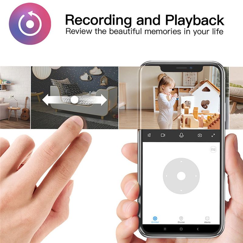 Home Security And Monitoring - Cámara Wifi Tuya Esencial para Interiores,