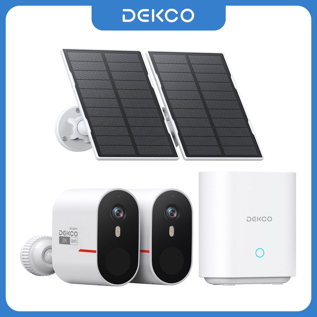 Home Security Systems With Cameras - Sistema de Cámara Solar WiFi Dekco
