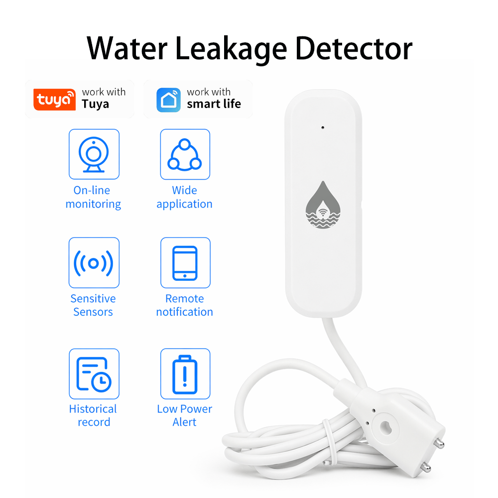 Home Security And Monitoring - Sensor de Alarma de Fugas de