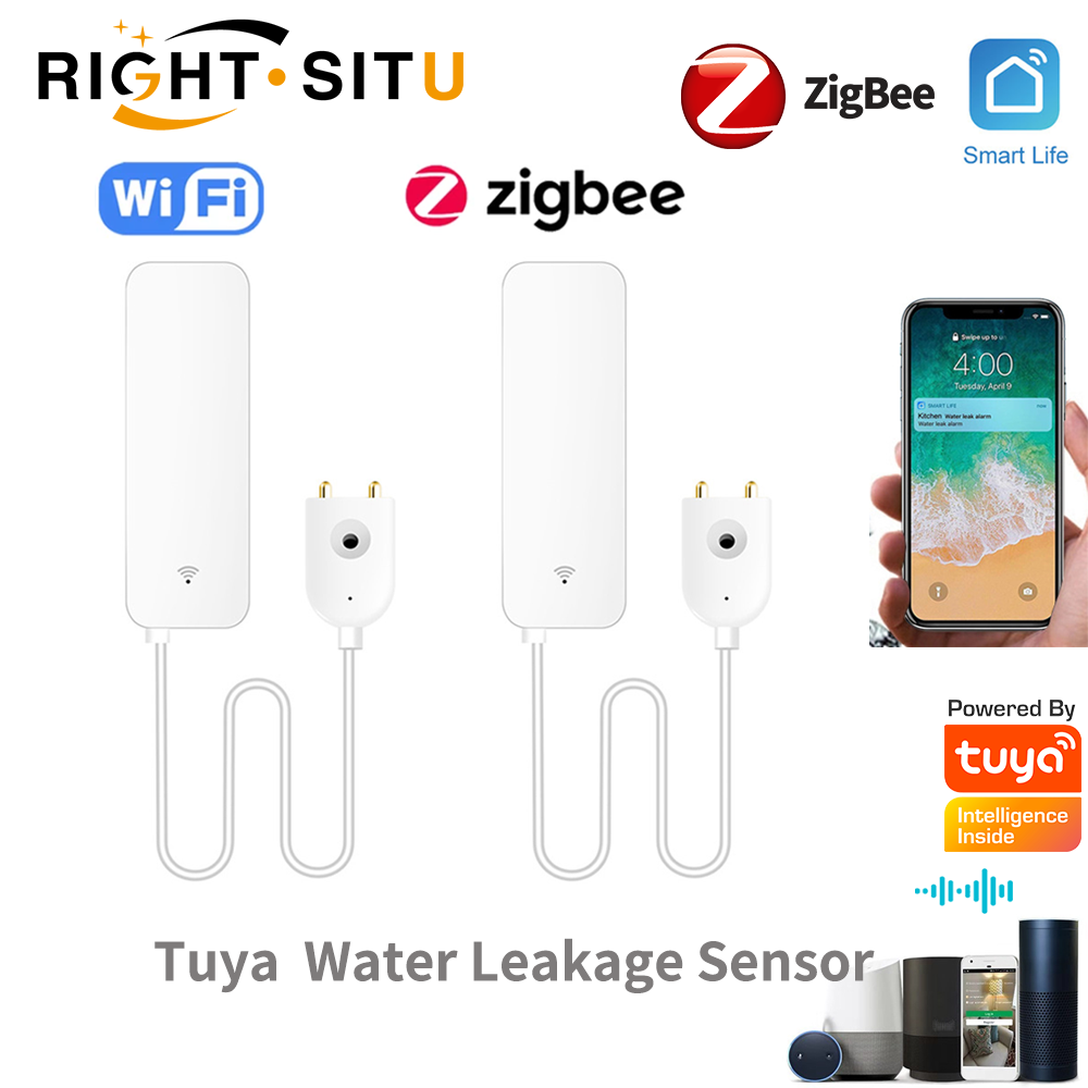 Home Security Devices - Sensor de fugas de agua WiFi