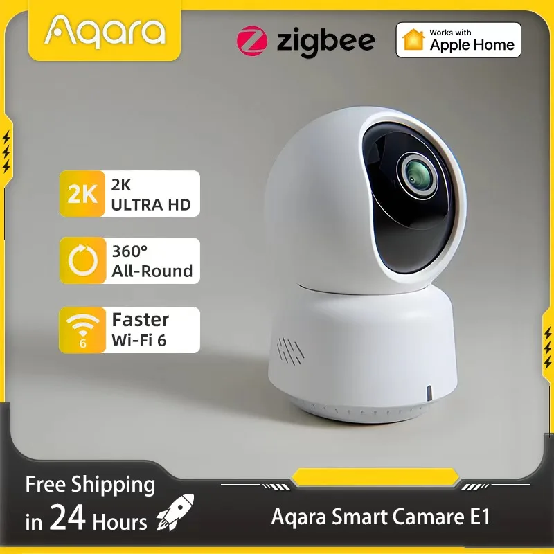 Home Security Tech - Cámara inteligente Aqara original E1 2K