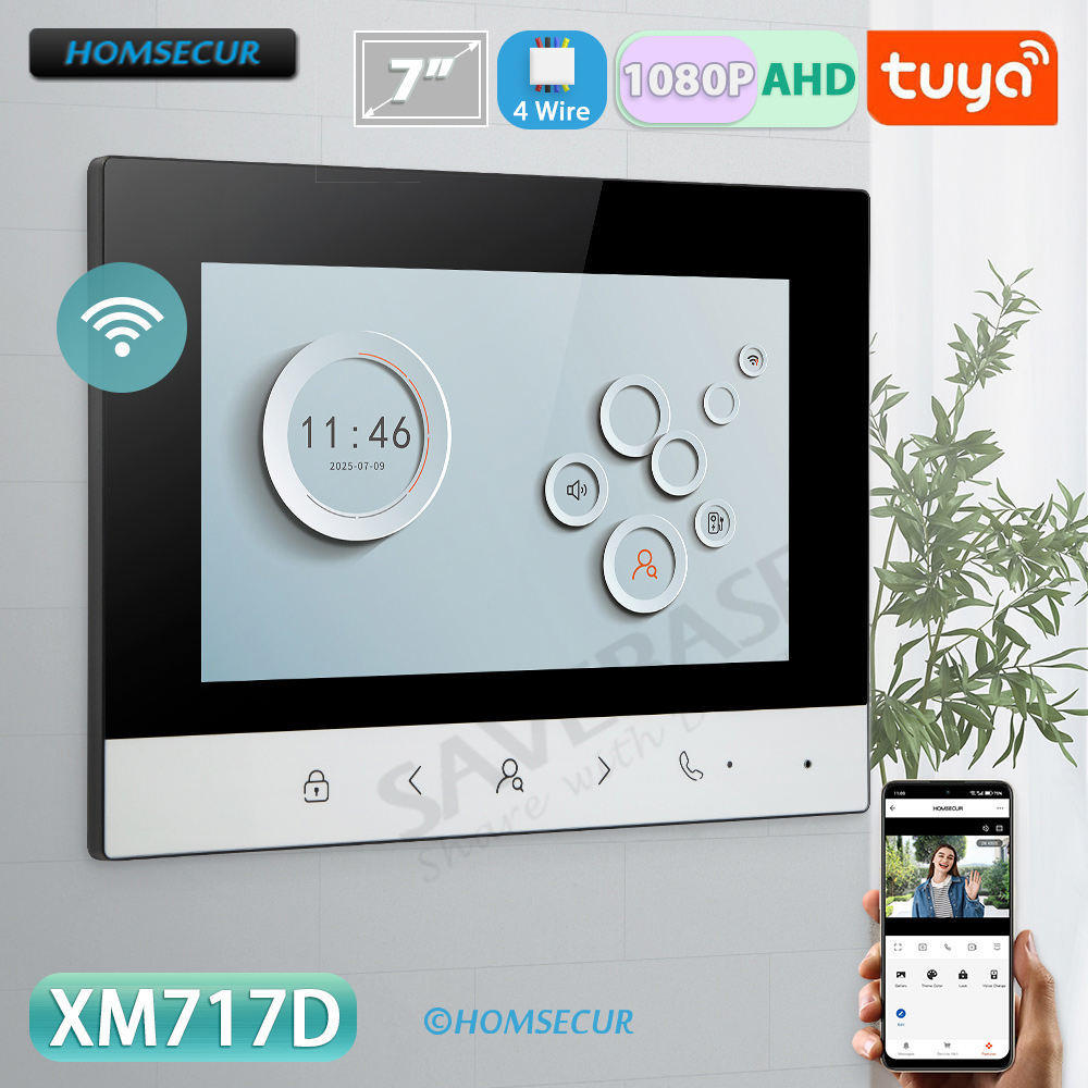 Home Security And Monitoring - Monitor Interior Inteligente Tuya con WIFI,