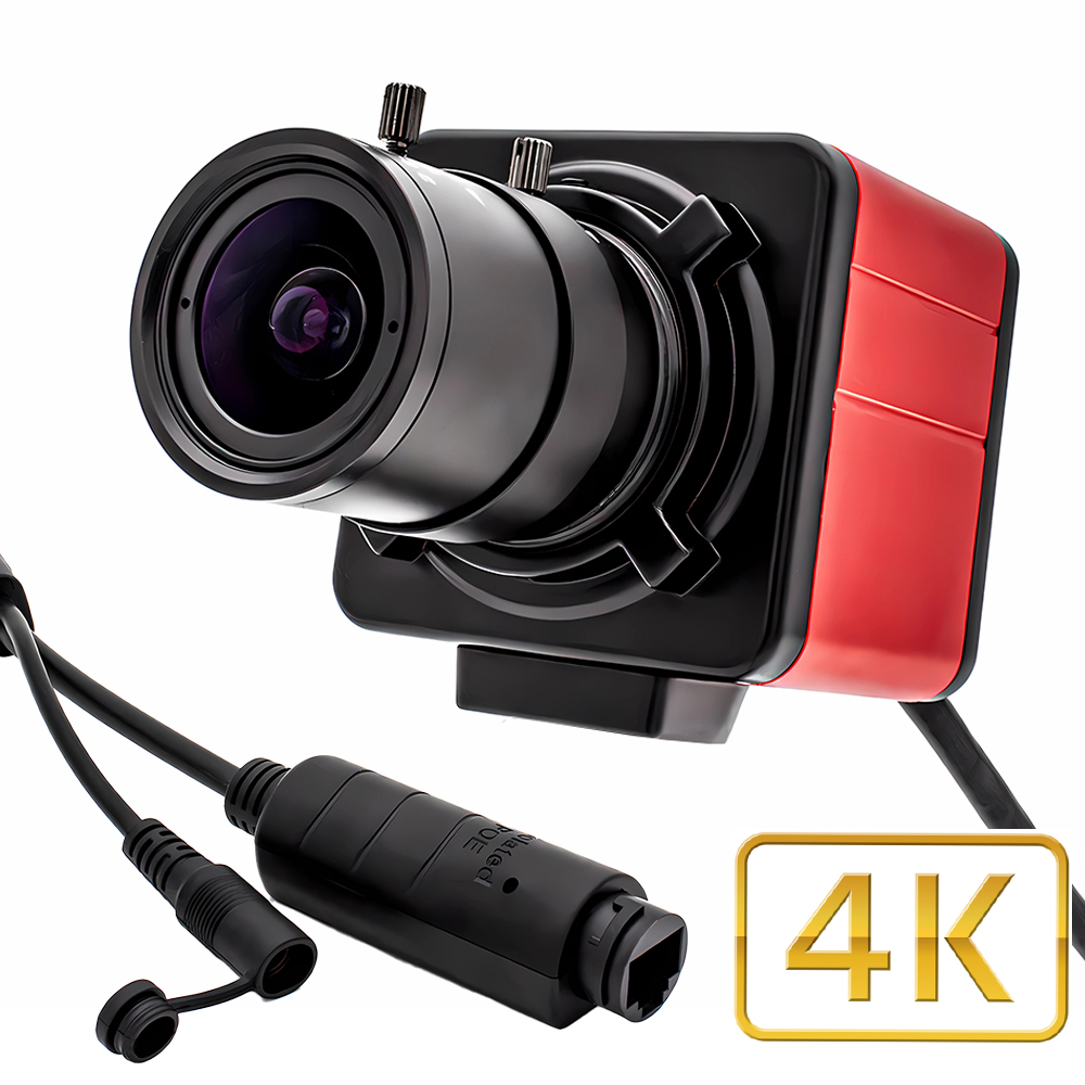 Home Security Images - Cámara IP POE con Zoom 10X,