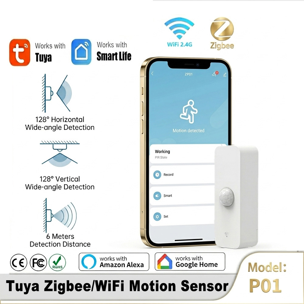 Home Security App - Sensor de Movimiento PIR Inteligente WiFi
