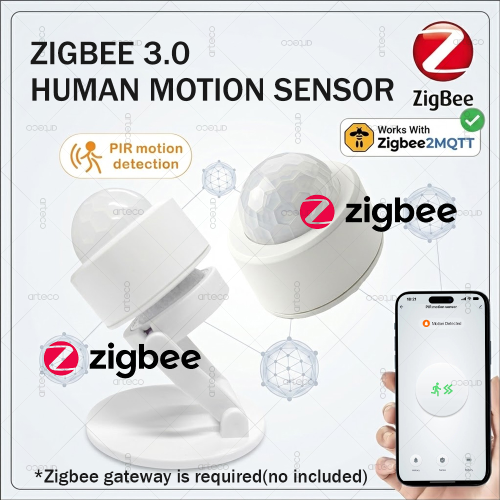 Home Security Devices - Sensor de Movimiento PIR Mini Zigbee