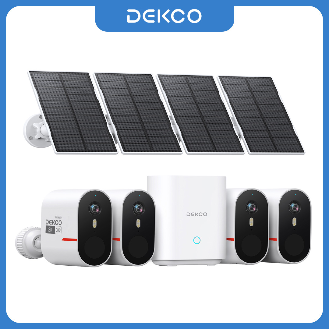 Home Security Systems With Cameras - Sistema de Cámara Solar WiFi Dekco