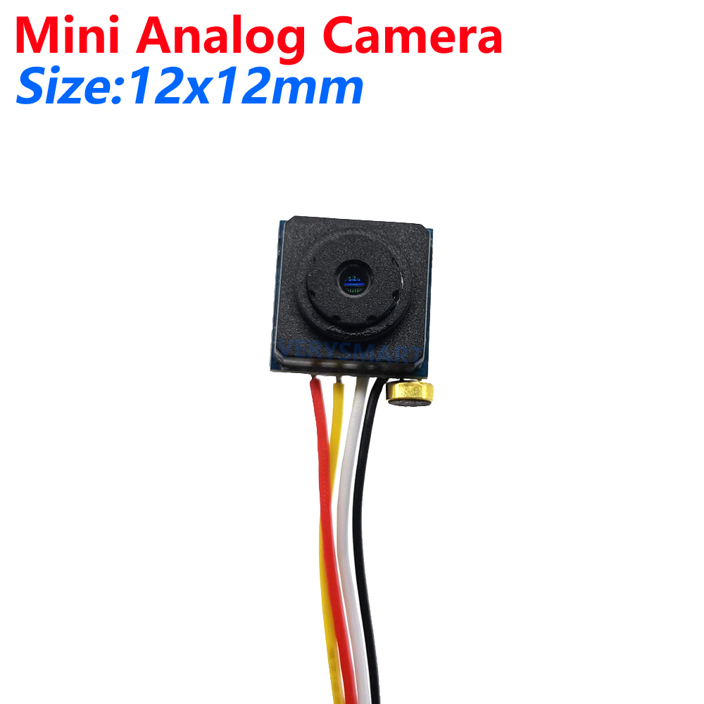 Home Security Systems With Cameras - 700TVL CVBS 12*12mm Micro Mini cámara