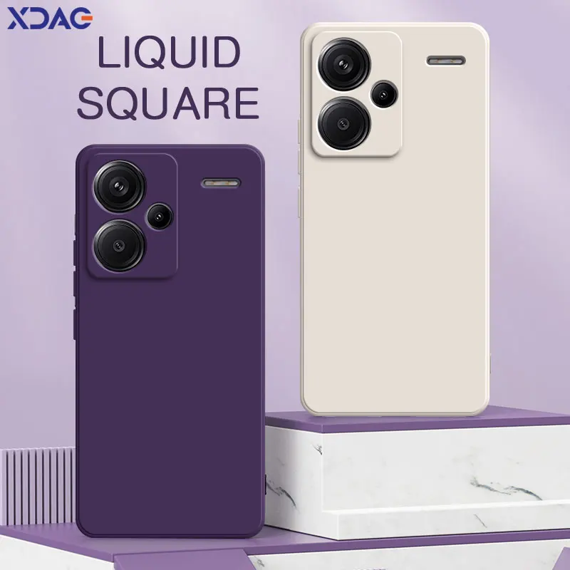 Xiaomi Home Security 360 - Funda cuadrada de silicona líquida para