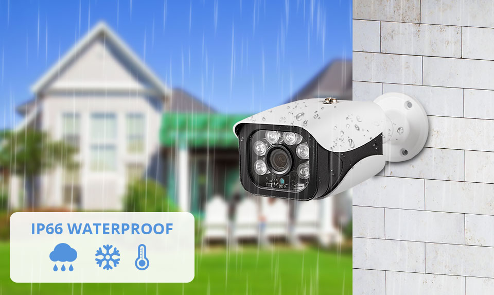 8MP 4K camara vigilancia home  - Home Security Systems With Cameras reseña y precio