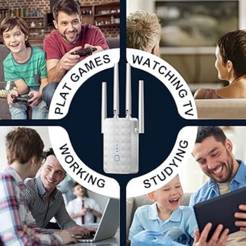 Repetidor WiFi de doble banda  - Home Security Wireless reseña y precio