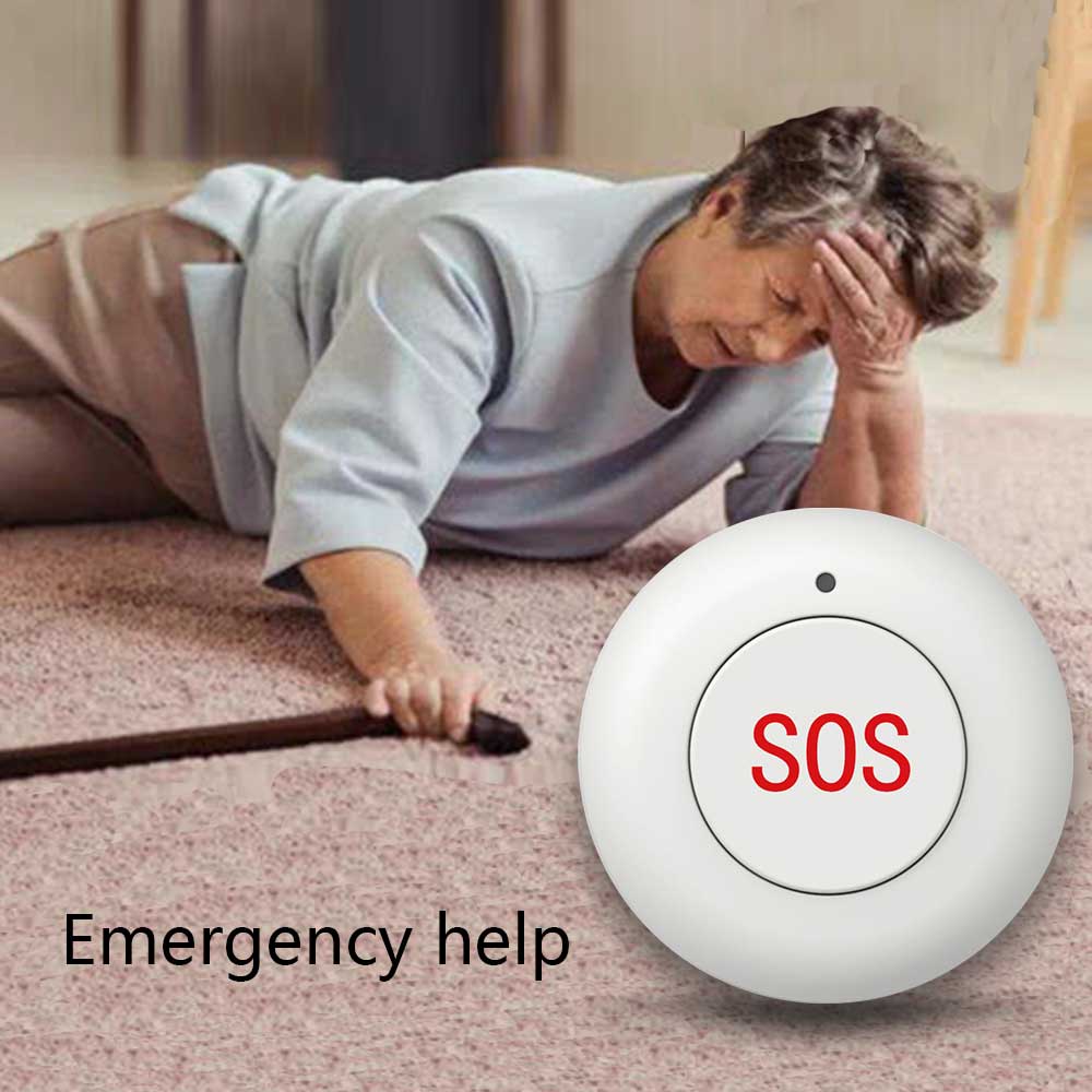 Botón SOS inalámbrico para pue - Home Security Upgrades reseña y precio