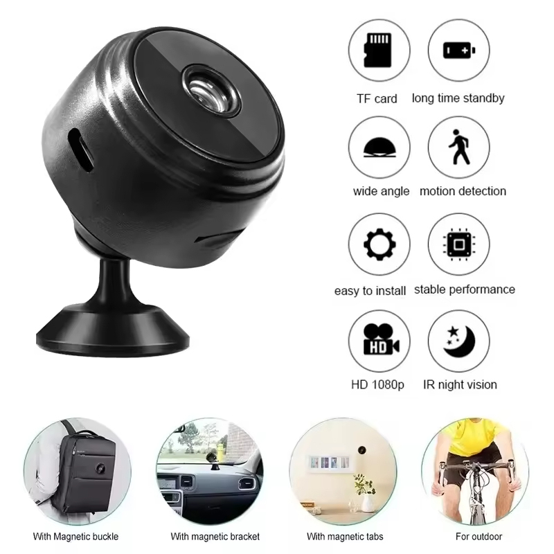 Mini Cámara de Seguridad WiFi  - Home Security Tech reseña y precio