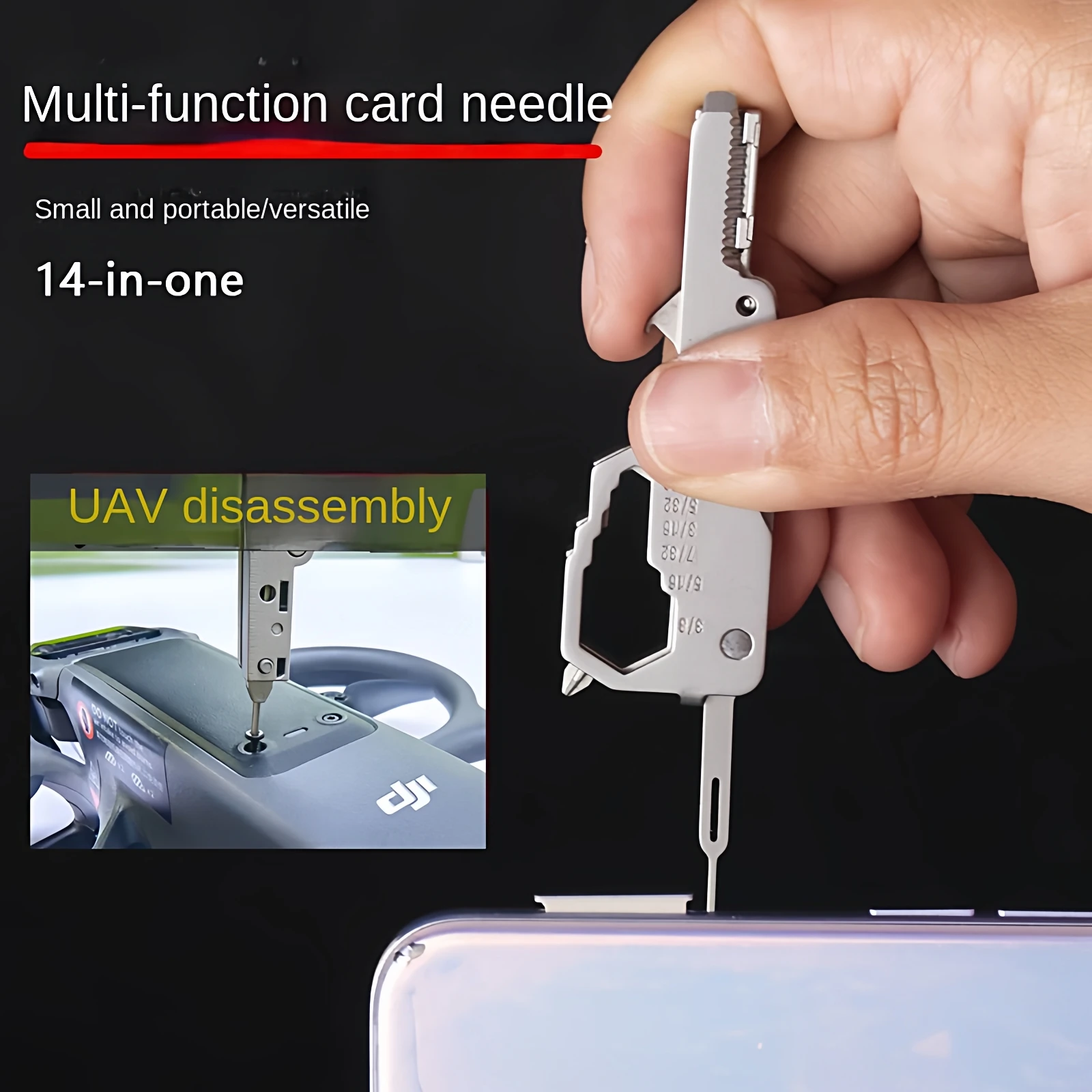 Mini llavero multifuncional, t - Drone Security Home reseña y precio
