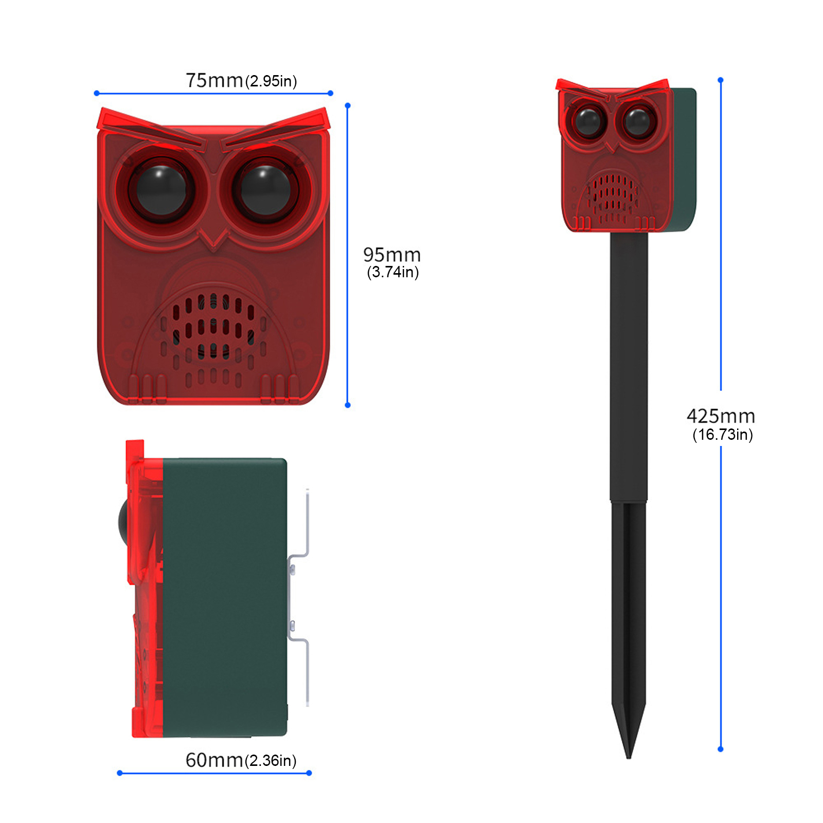 Alarma Solar con Sensor de Mov - Home Security Yard Sensors reseña y precio
