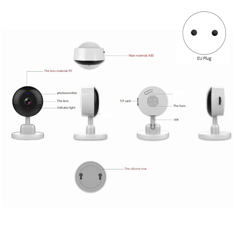Cámara Wifi Tuya Esencial para - Home Security And Monitoring reseña y precio