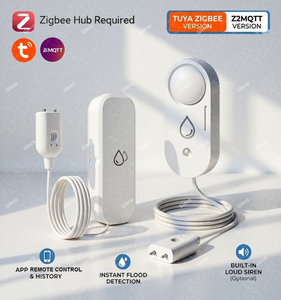 Sensor de Fugas de Agua Zigbee - Home Security App reseña y precio