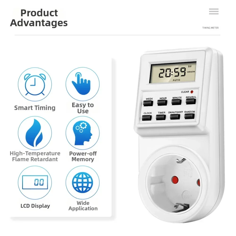 Temporizador electrónico para  - Home Security Kitchener reseña y precio