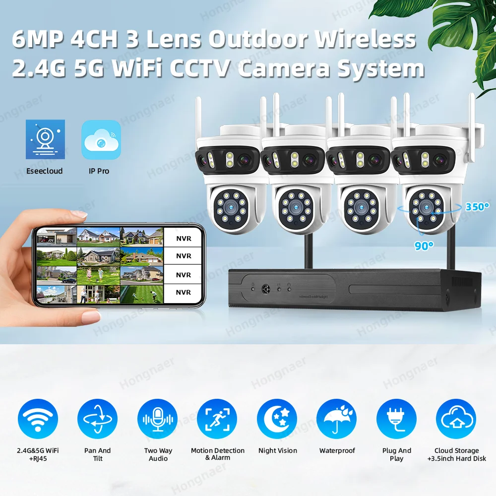 Kit de Sistema de Cámara de Se - Home Security Systems With Cameras reseña y precio