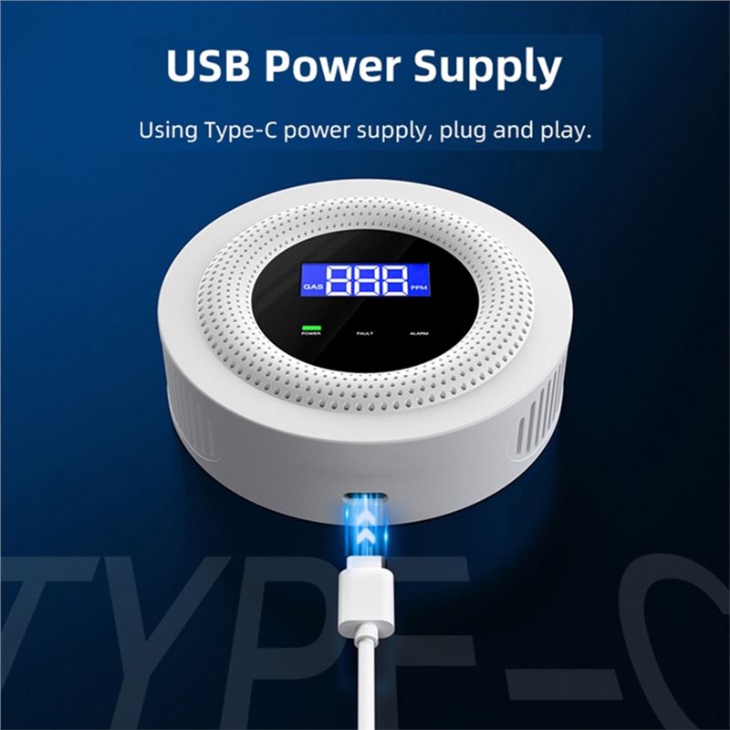 Sensor de Fuga de Gas Wifi B03 - Home Security Kitchener reseña y precio