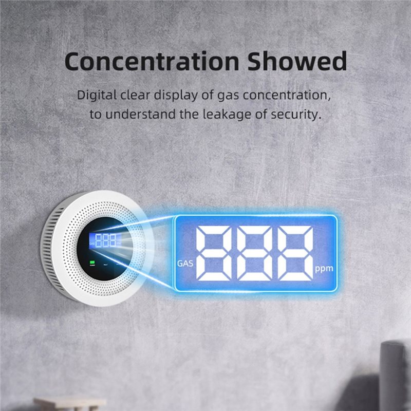 Sensor de Fuga de Gas Wifi B03 - Home Security Kitchener reseña y precio