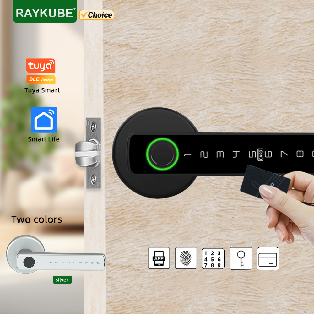 RAYKUBE M5 Tuya BLE cerradura  - Home Security Keypad reseña y precio