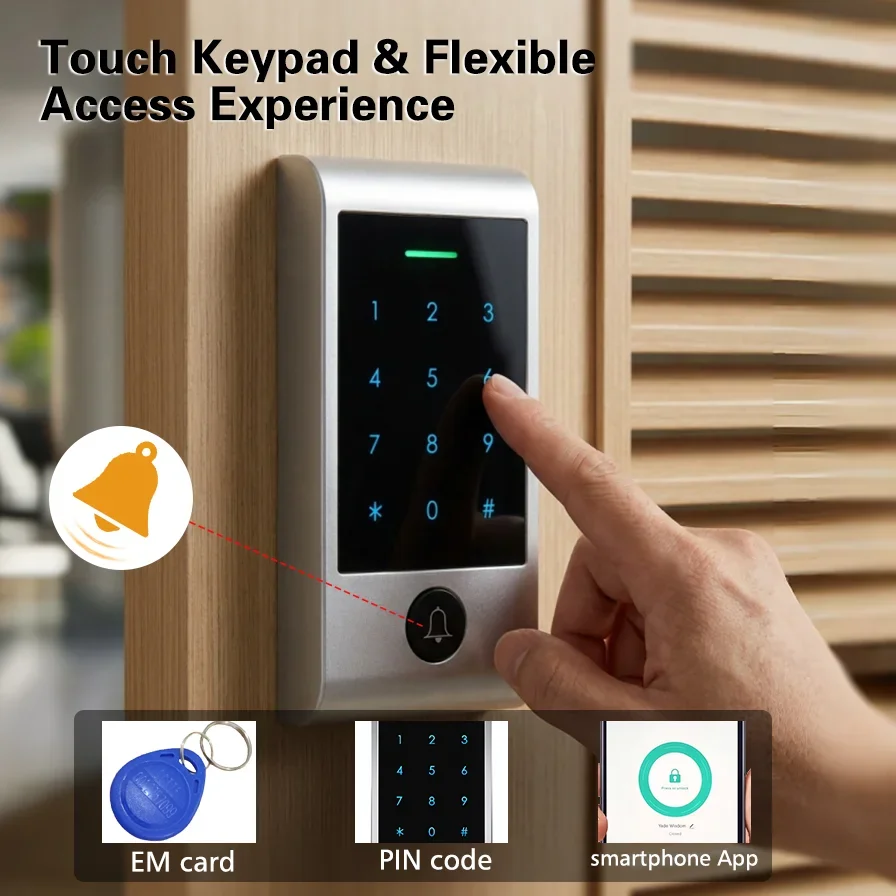 Sistema de Control de Acceso c - Home Security Keypad reseña y precio