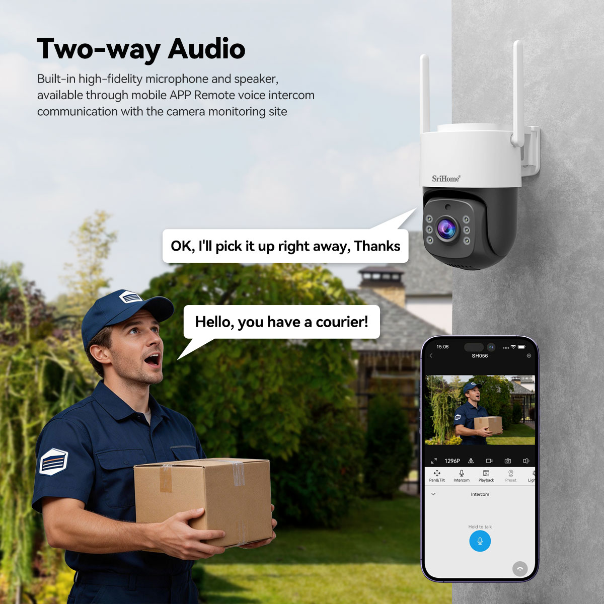 Srihome NVS012-IPC056 Cámara I - Home Security And Monitoring reseña y precio