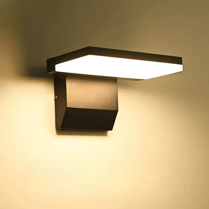 Luz de pared exterior con sens - Home Security Yard Sensors reseña y precio