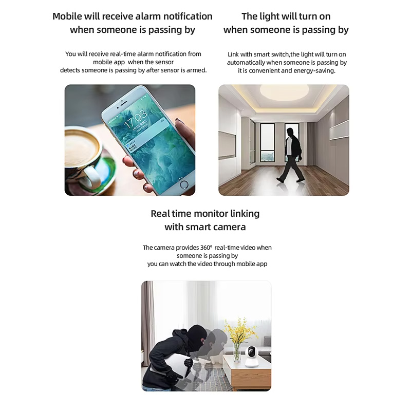 Sensor de Movimiento PIR Intel - Home Security App reseña y precio