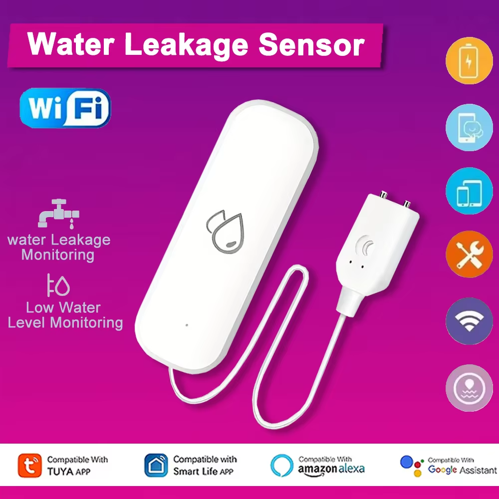Sensor de Alarma de Fugas de A - Home Security And Monitoring reseña y precio