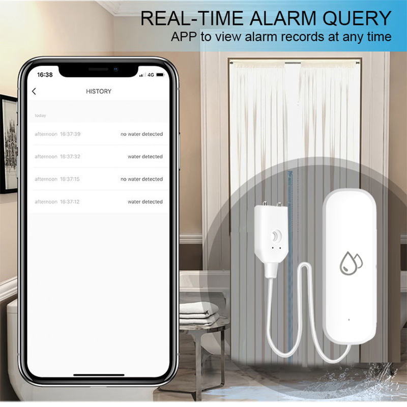 Sensor de Alarma de Fugas de A - Home Security And Monitoring reseña y precio