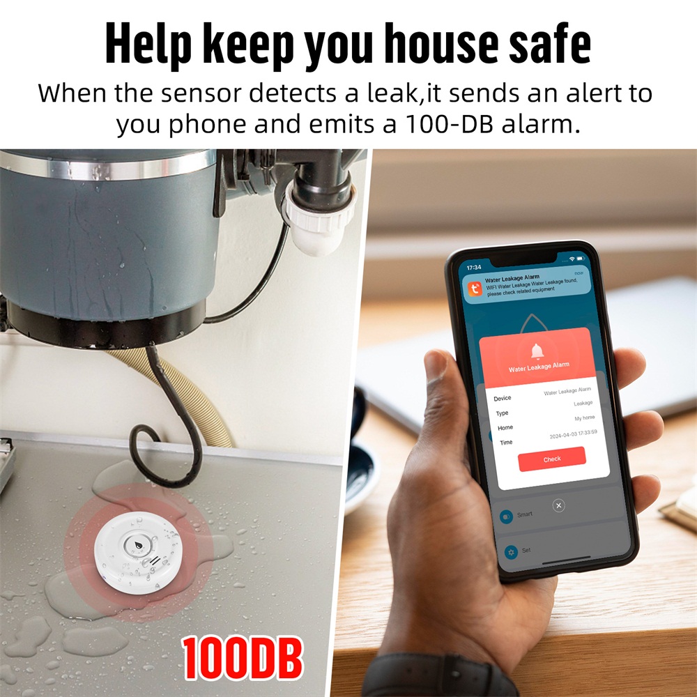 Fuers-Detector de fugas de agu - Home Security Upgrades reseña y precio