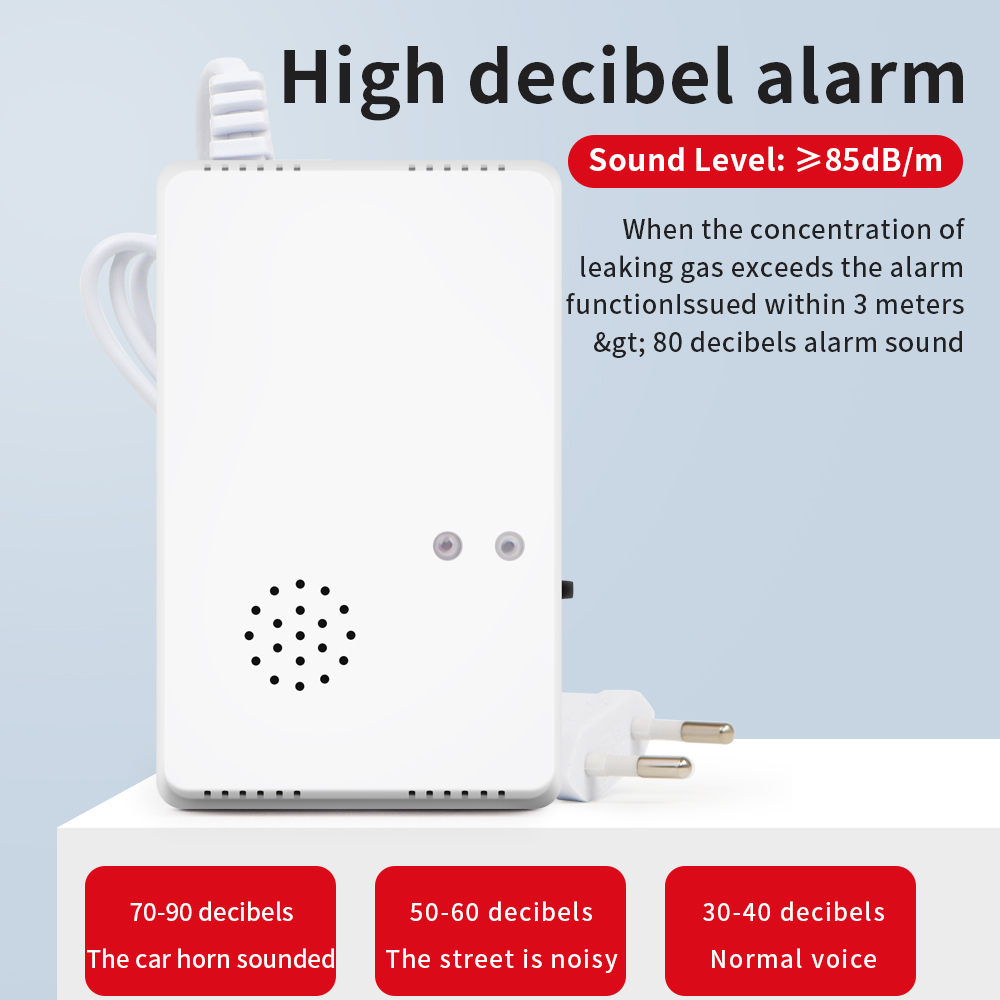 Sensor de alarma de Gas Combus - Home Security Kitchener reseña y precio
