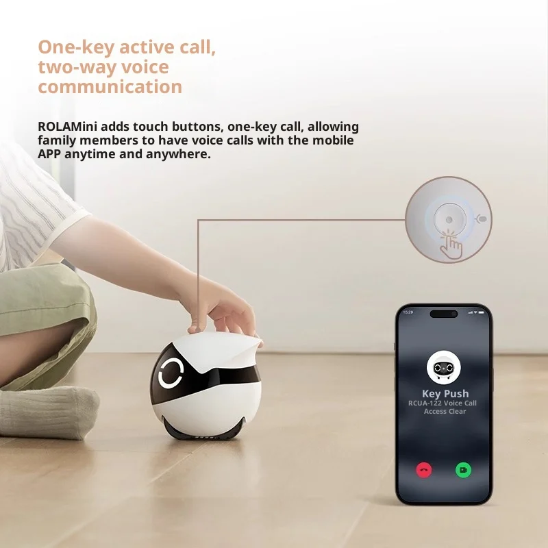 Enabot ROLA Mini Robot intelig - Home Security And Monitoring reseña y precio