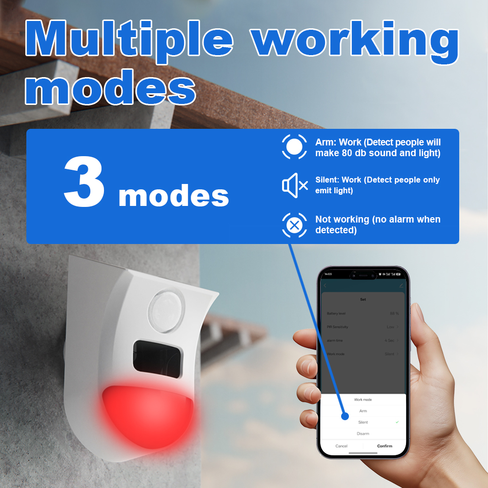 Alarma con Sensor de Movimient - Home Security Yard Sensors reseña y precio