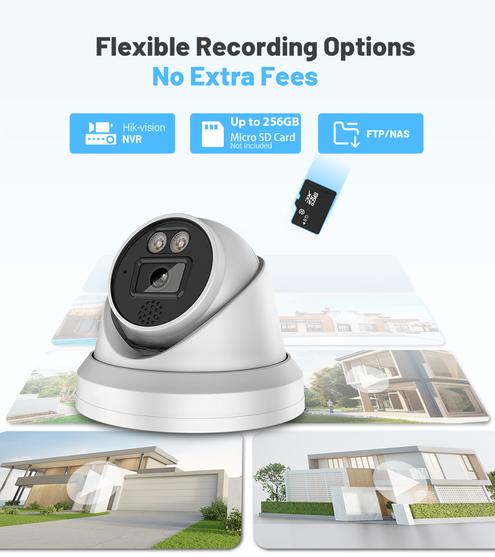 Cámara IP Vikylin de 8MP con V - Home Security Images reseña y precio