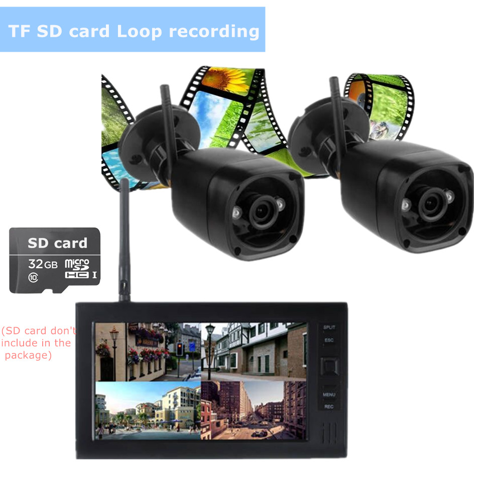 Sistema de seguridad cctv lcd  - Home Security Systems With Cameras reseña y precio
