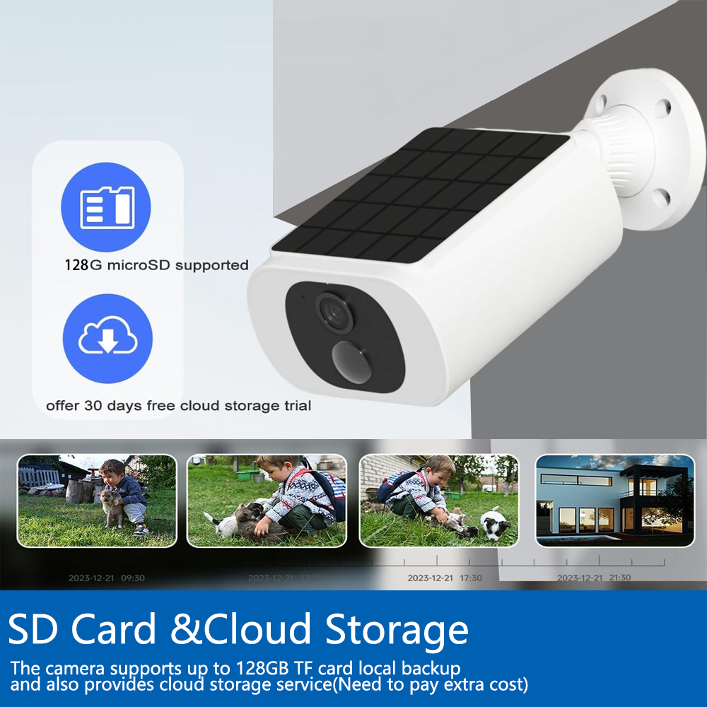 Cámara de seguridad Solar Tuya - Home Security Upgrades reseña y precio