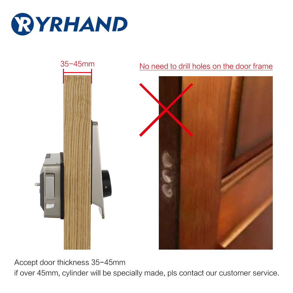 Cerraduras de llanta de puerta - Home Security Keypad reseña y precio