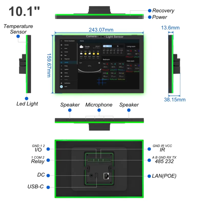 Panel Inteligente para el Hoga - Home Security App reseña y precio