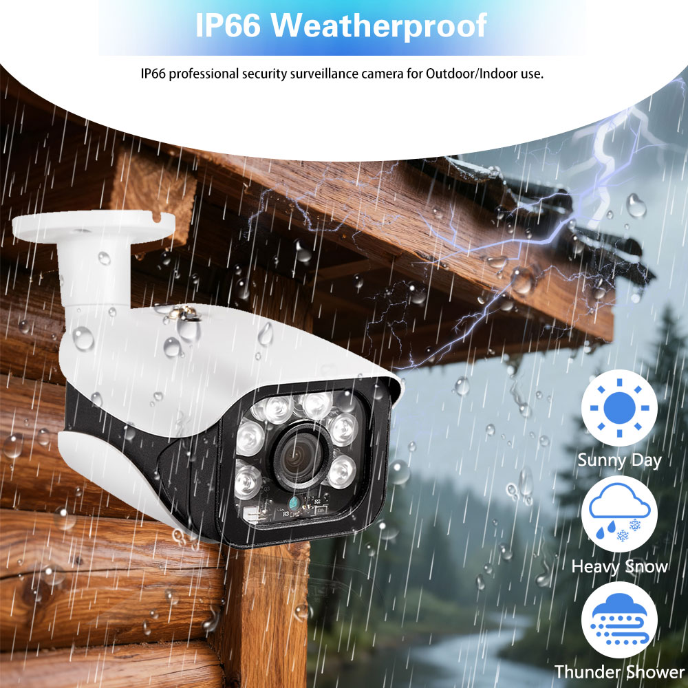 Tuya 8MP 4K sistema de cámara  - Home Security Systems With Cameras reseña y precio