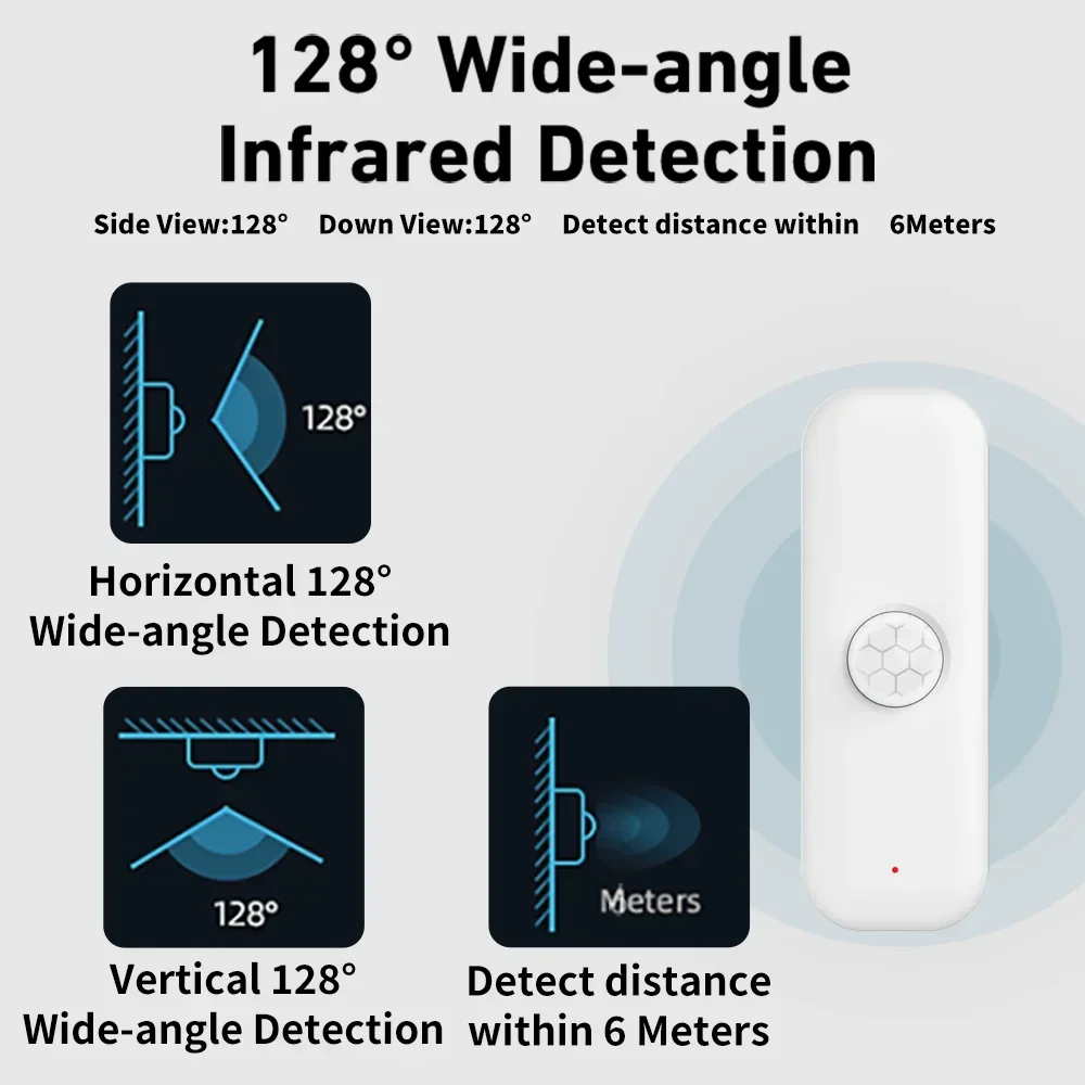 Tuya-Sensor de movimiento WiFI - Home Security App reseña y precio