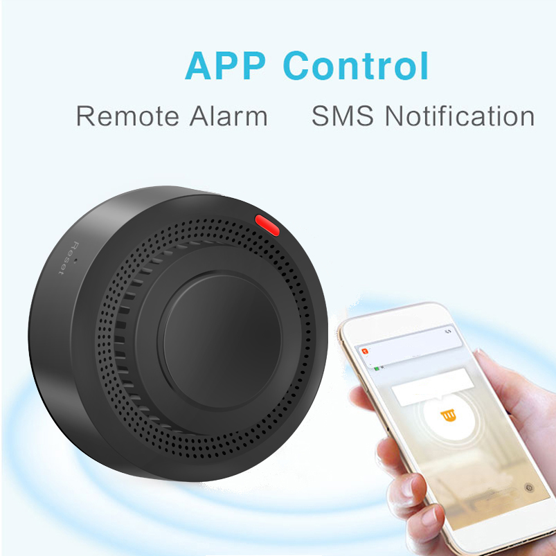 Detector de humo WiFi de 2,4G, - Home Security Kitchener reseña y precio
