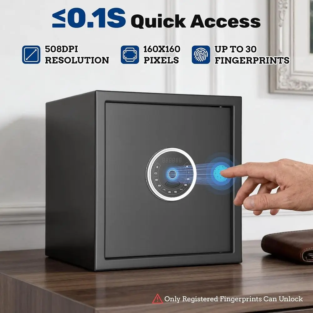 Caja Fuerte Biométrica de Aper - Home Security Keypad reseña y precio