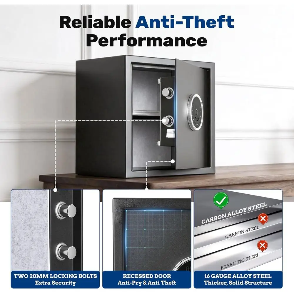 Caja Fuerte Biométrica de Aper - Home Security Keypad reseña y precio