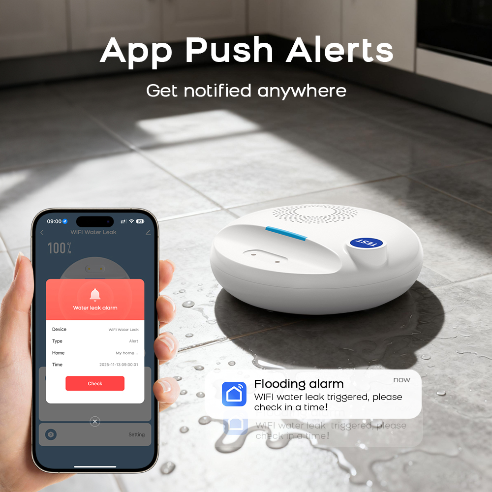 Alarma de fuga inteligente, De - Home Security Kitchener reseña y precio